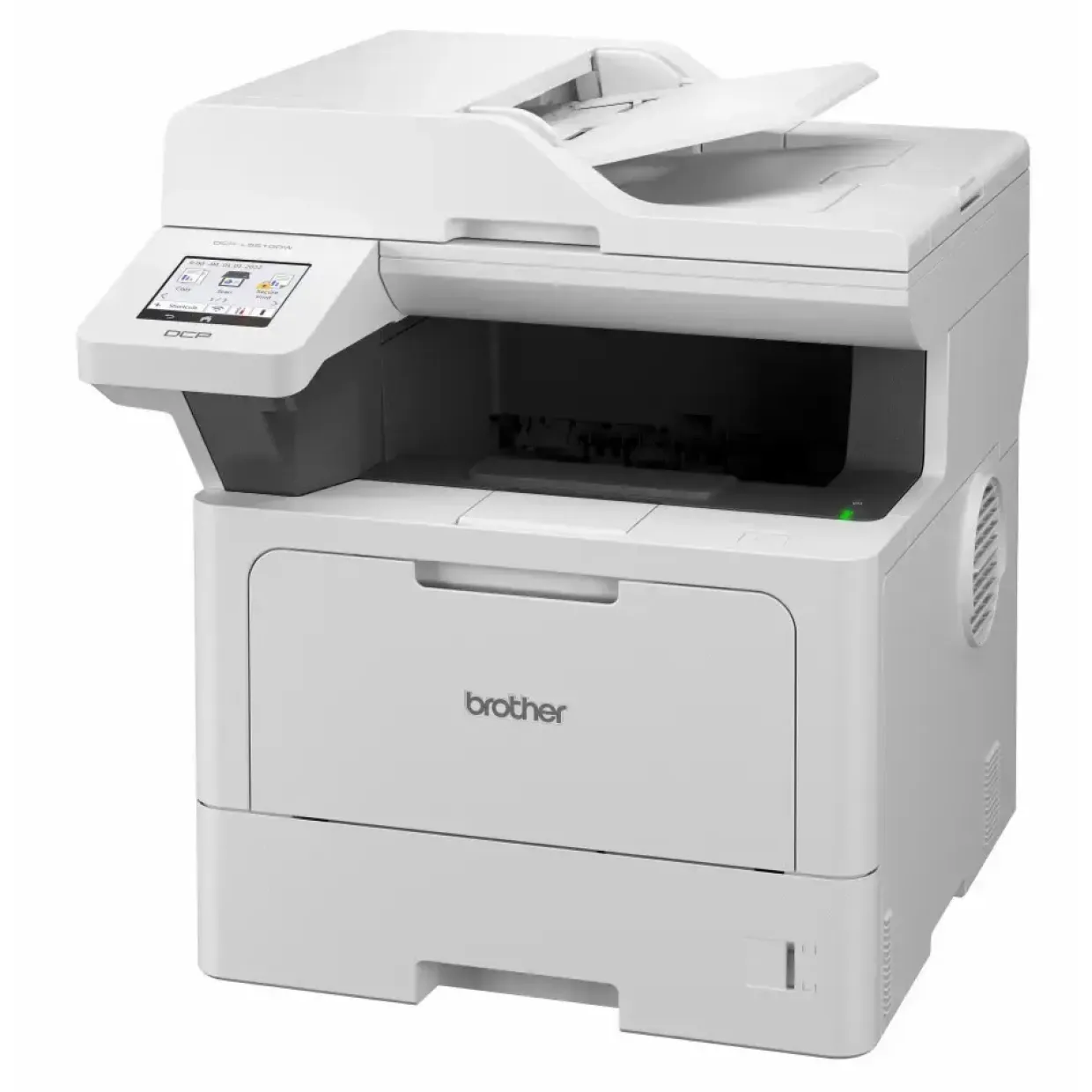 Laserprinter - Brother DCP-L5510DW - 3-i-1 - Sort/hvid - Trådløs