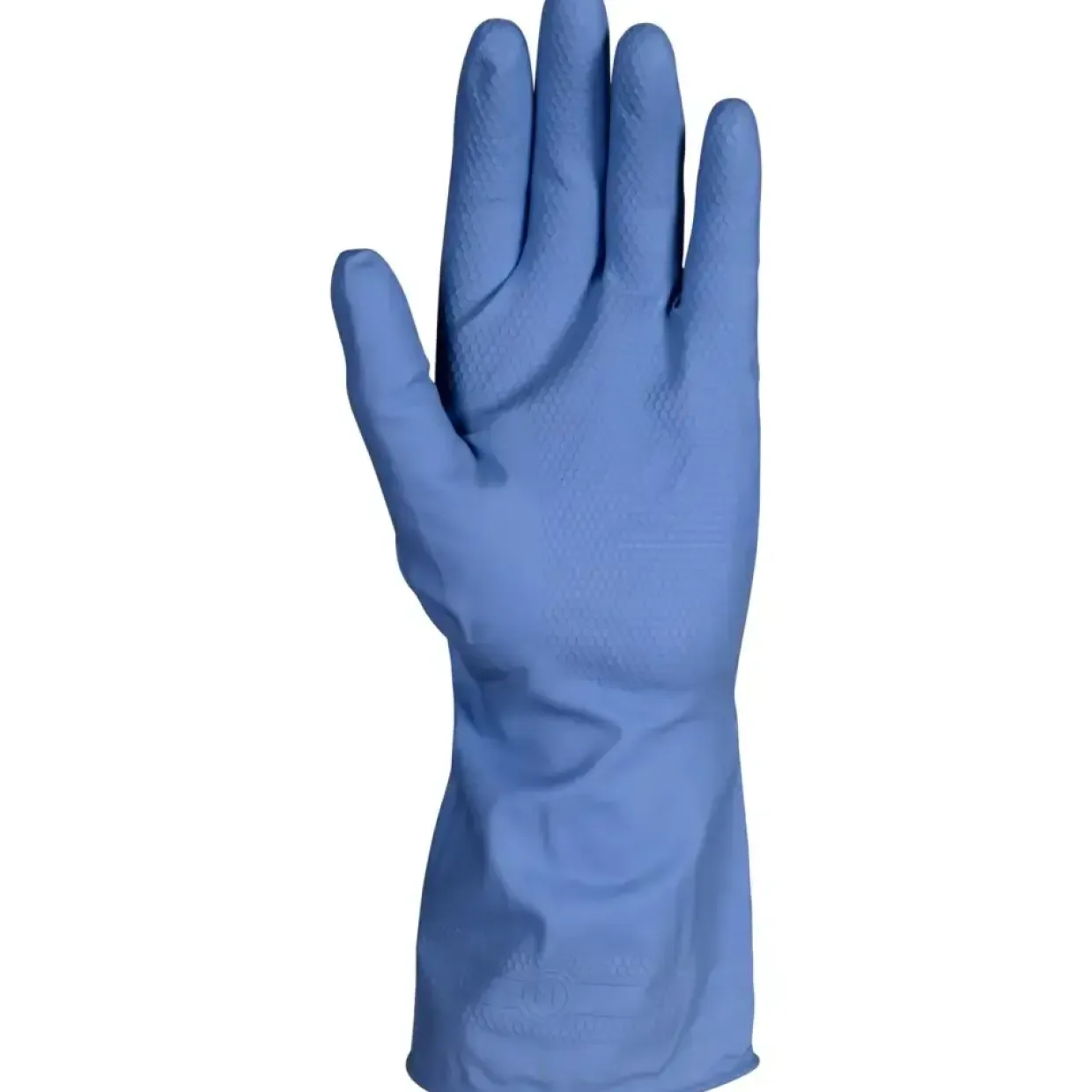 Latexhandsker ENA XXL blå pudderfri med velour anatomisk formet - 144 par