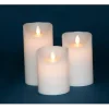 LED bloklys - 15 cm - eksklusiv batteri