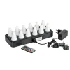 LED lys genopladelig Duni 70x40mm 12lys/pak