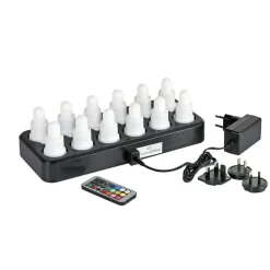 LED lys genopladelig Duni 70x40mm 12lys/pak