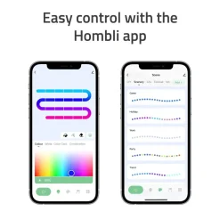 LED Strip Hombli Smart, indendørs belysning, 2 - 5m RGBIC+CCT