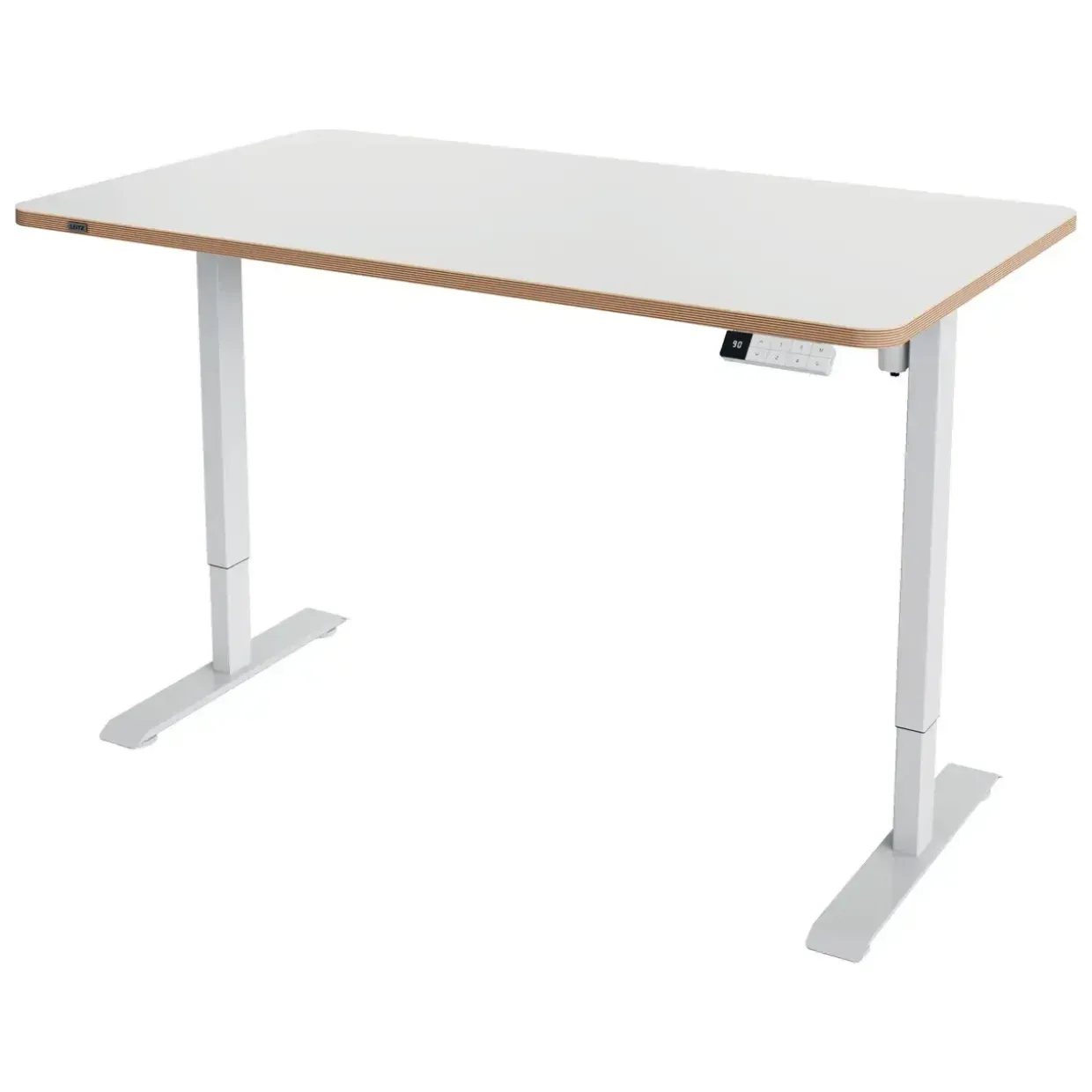 Leitz Bordplade t/sidde/ståbord 140x80cm Ergo hvid