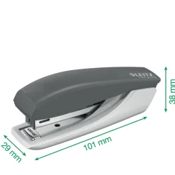 Leitz NeXXt Recycle mini hæftemaskine blå, 10 ark - Køb minimum 10 stk.