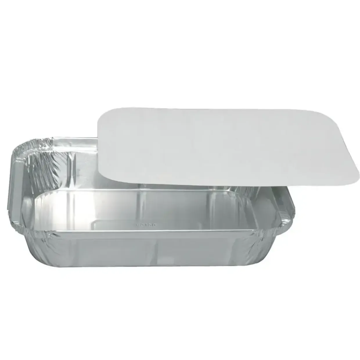 Låg – Abena Cater-Line – 22×17 cm – hvid – pap/aluminium – 500 stk