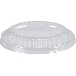 Låg Abena Cater-Line Ø8cm klar PET rund snap-on - 3000 stk