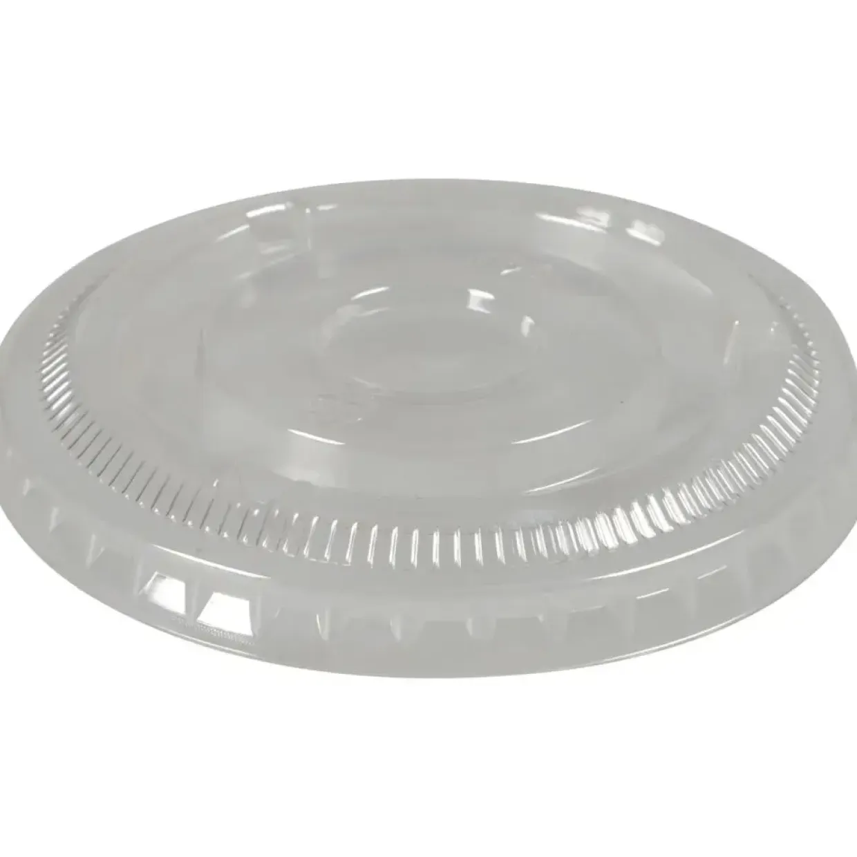 Låg, Abena Cater-Line, Ø7,4cm, klar, PET, rund, til bæger - 2500 stk