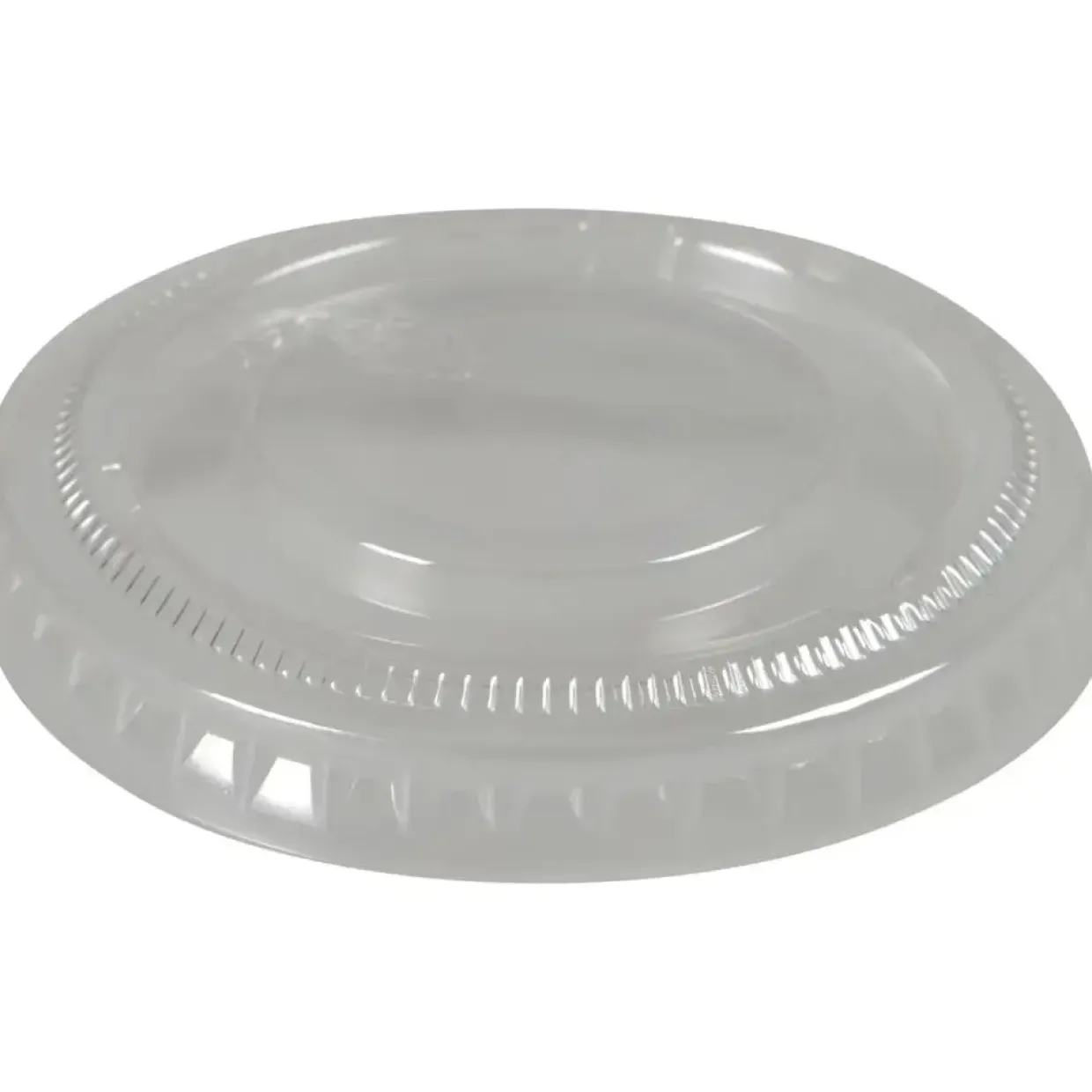 Låg, Abena Cater-Line, Ø6,2cm, klar, PET, rund, til bæger - 2500 stk