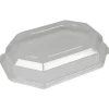 Låg, ABENA Cater-Line, 36x26x6,5cm, klar, RPET, til serveringsfad, lille - 100 stk