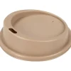 Låg, ABENA Gastro, Ø7,9cm, beige, PP, til kaffebæger til flergangsbrug - 480 stk