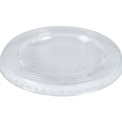 Låg - Abena Gastro Ø9,5cm klar PET uden kryds - 1000 stk