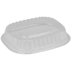 Låg, ABENA, 16,5x14,1x3,2cm, klar, PS, anti-fog - 500 stk