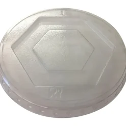 Låg, Ø7,1cm, klar, APET, rund, til bæger - 2000 stk