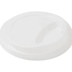 Låg , Duni Ecoecho, hvid, CPLA, passende til 35-47 cl bæger - 900 stk