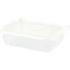Låg Fix Pack 146x110 mm Firkantet PP til 36173/36174/36176 - 10 pk x 50 stk/krt