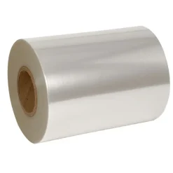 Lågfolie, 500m x 450mm, Ø17,8cm, 40 micron, klar, PET, peelable