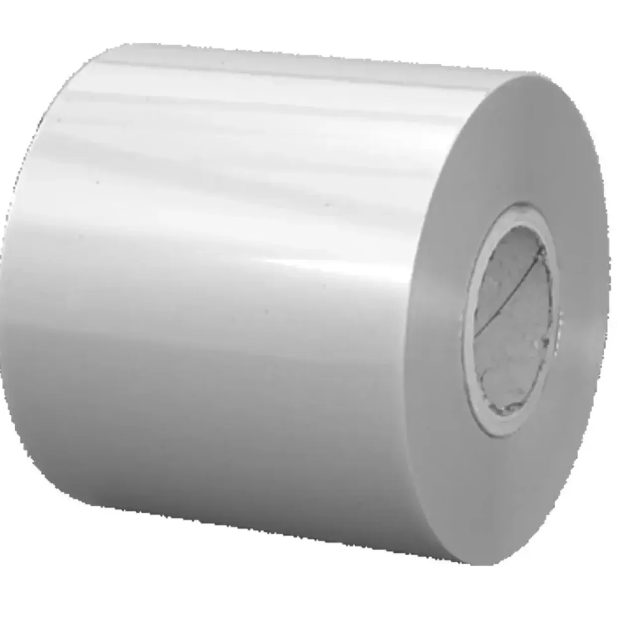 Lågfolie, 500m x 340mm , Ø17,8cm, 35 micron, klar, PET, peelable