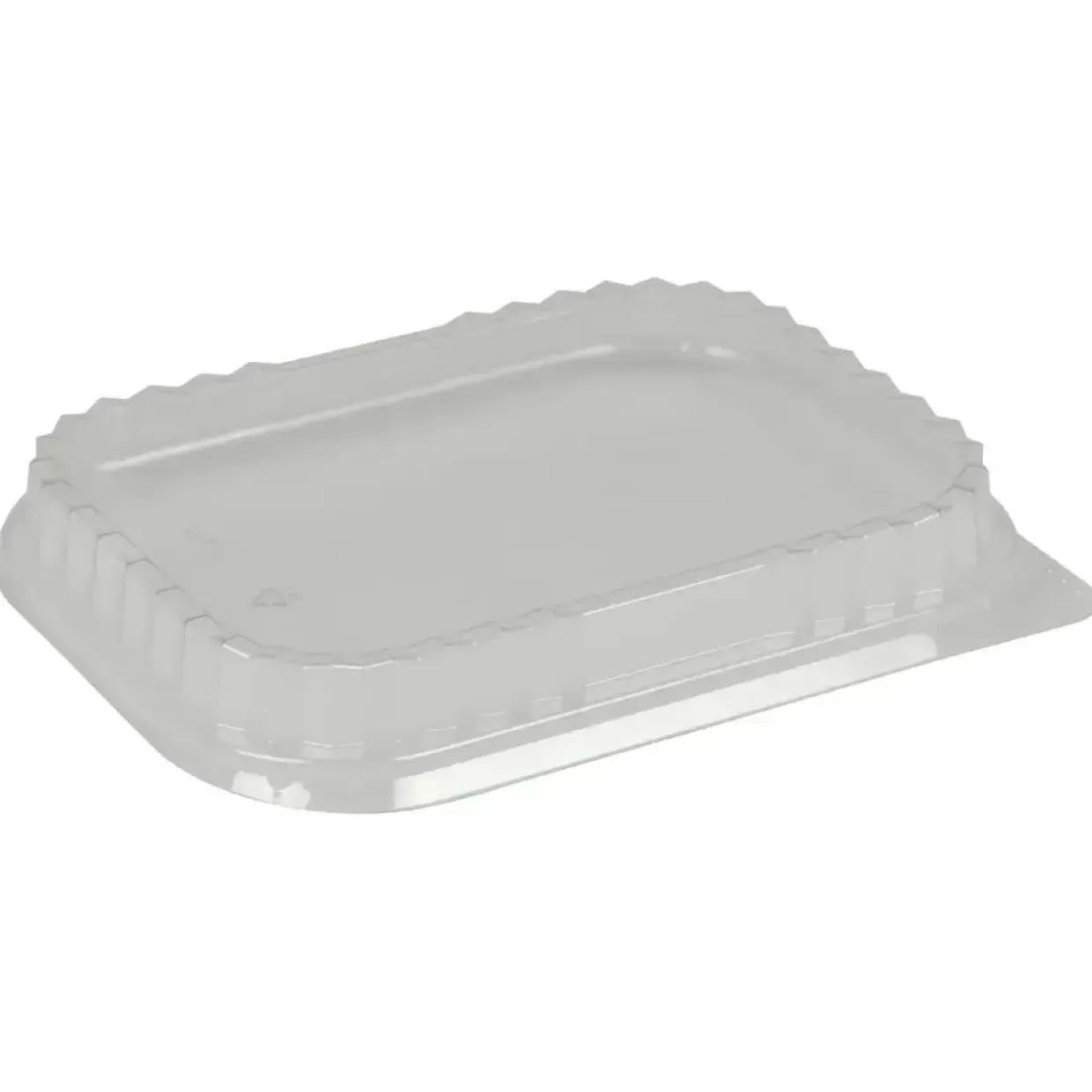 Låg, klar, Snap-on, PET - 630 stk