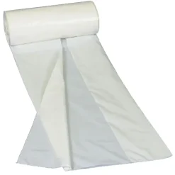 Lågpose LDPE hvid 19 my 30x35 cm 6 L - 10 ruller