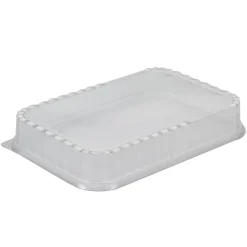 Låg Ready2Cook Rektangulær L30xB20xH4.6cm PET Klar - 2 pk x 50 stk/krt