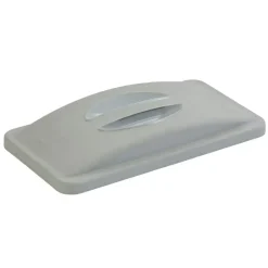 Låg, Rubbermaid, lukket, til kildesortering, grå,
