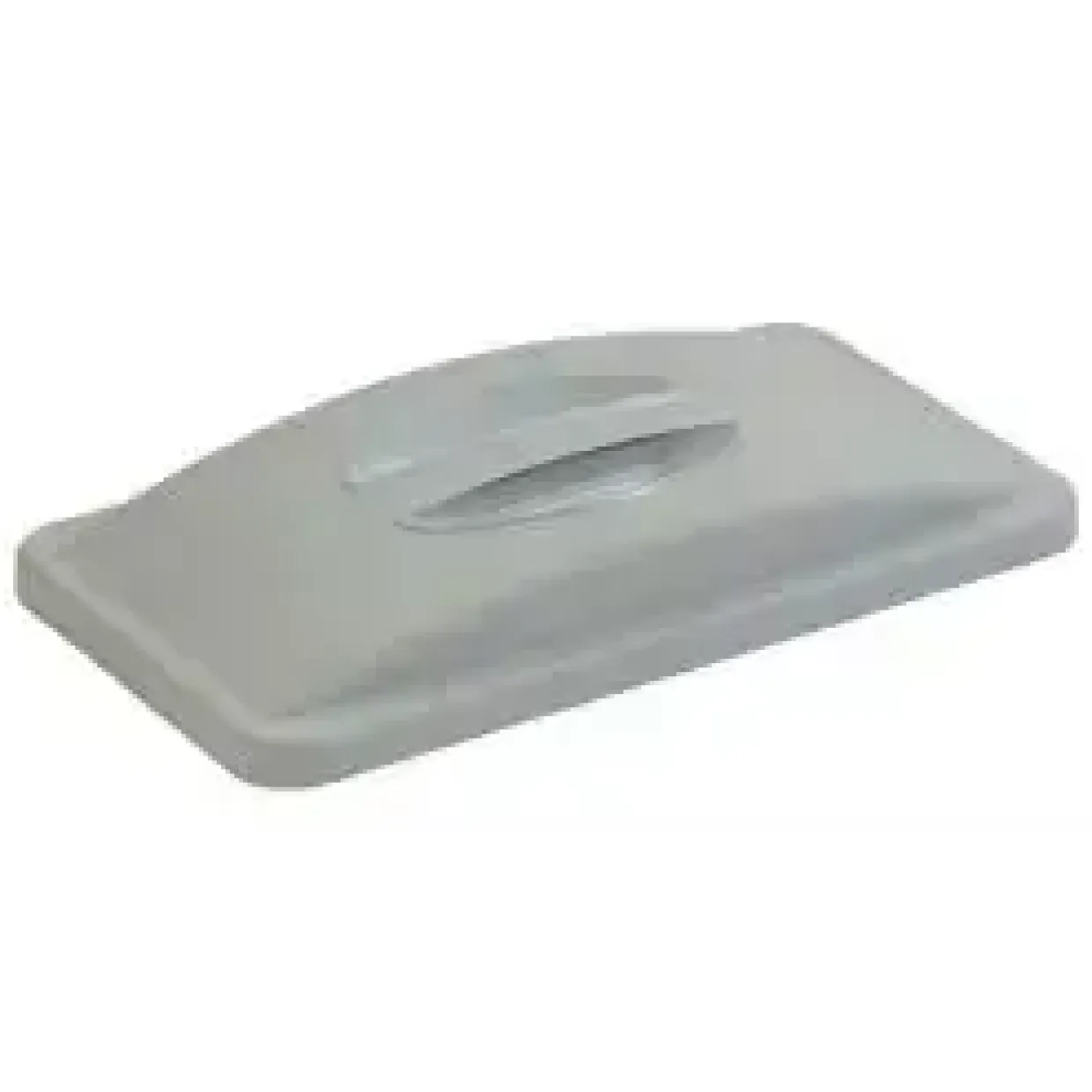 Låg, Rubbermaid, lukket, til kildesortering, grå,