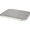 Låg, til 1/3 Gastronorm alubakke med rullekant, aluminium - 10 stk