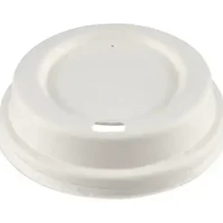 Låg til kaffebæger 8oz bagasse 1000stk