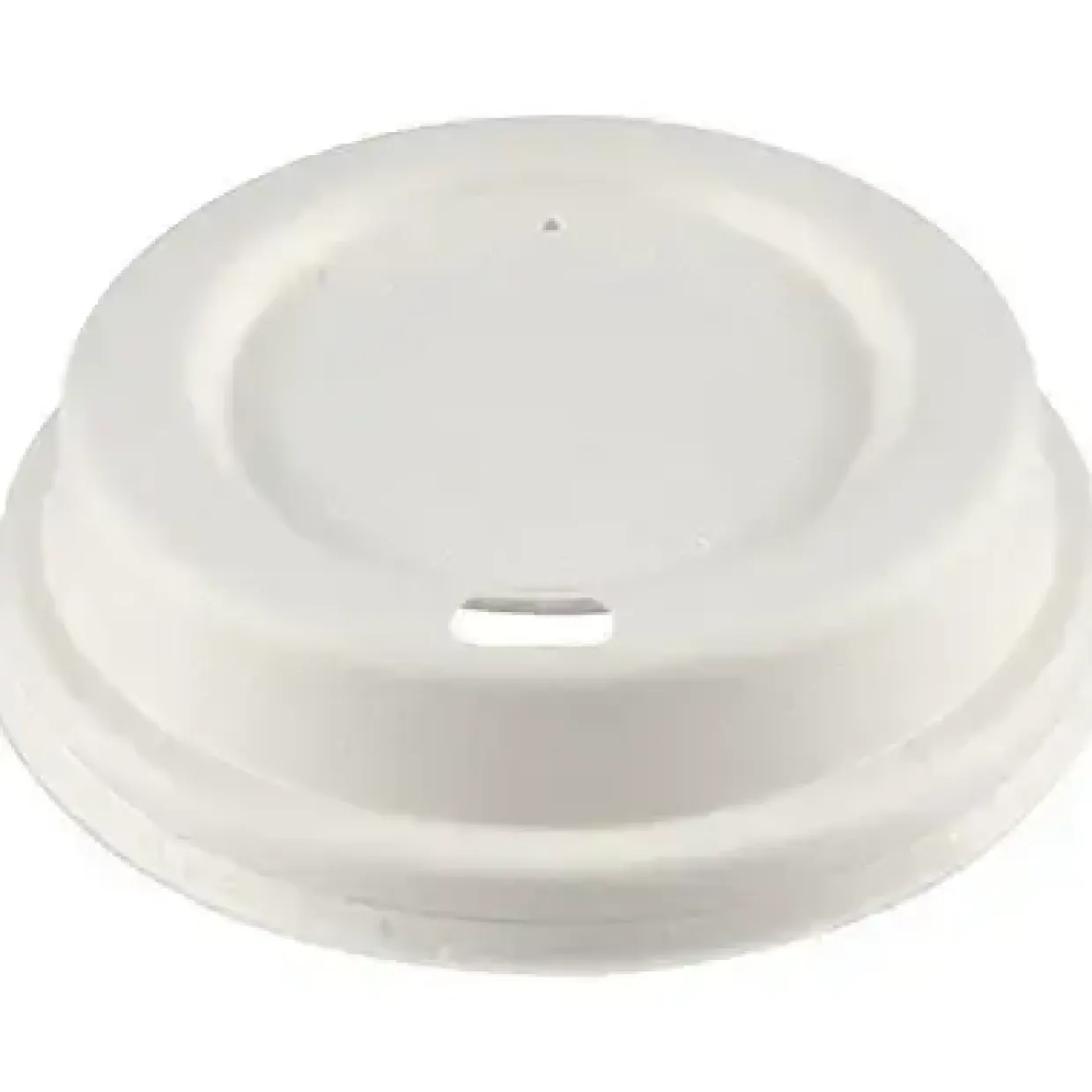 Låg til kaffebæger 8oz bagasse 1000stk