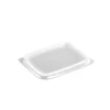 Låg til plastbakke mini 65 PP klar 108x82mm 20x50 stk per kar