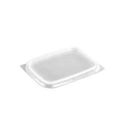 Låg til plastbakke mini 65 PP klar 108x82mm 20x50 stk per kar