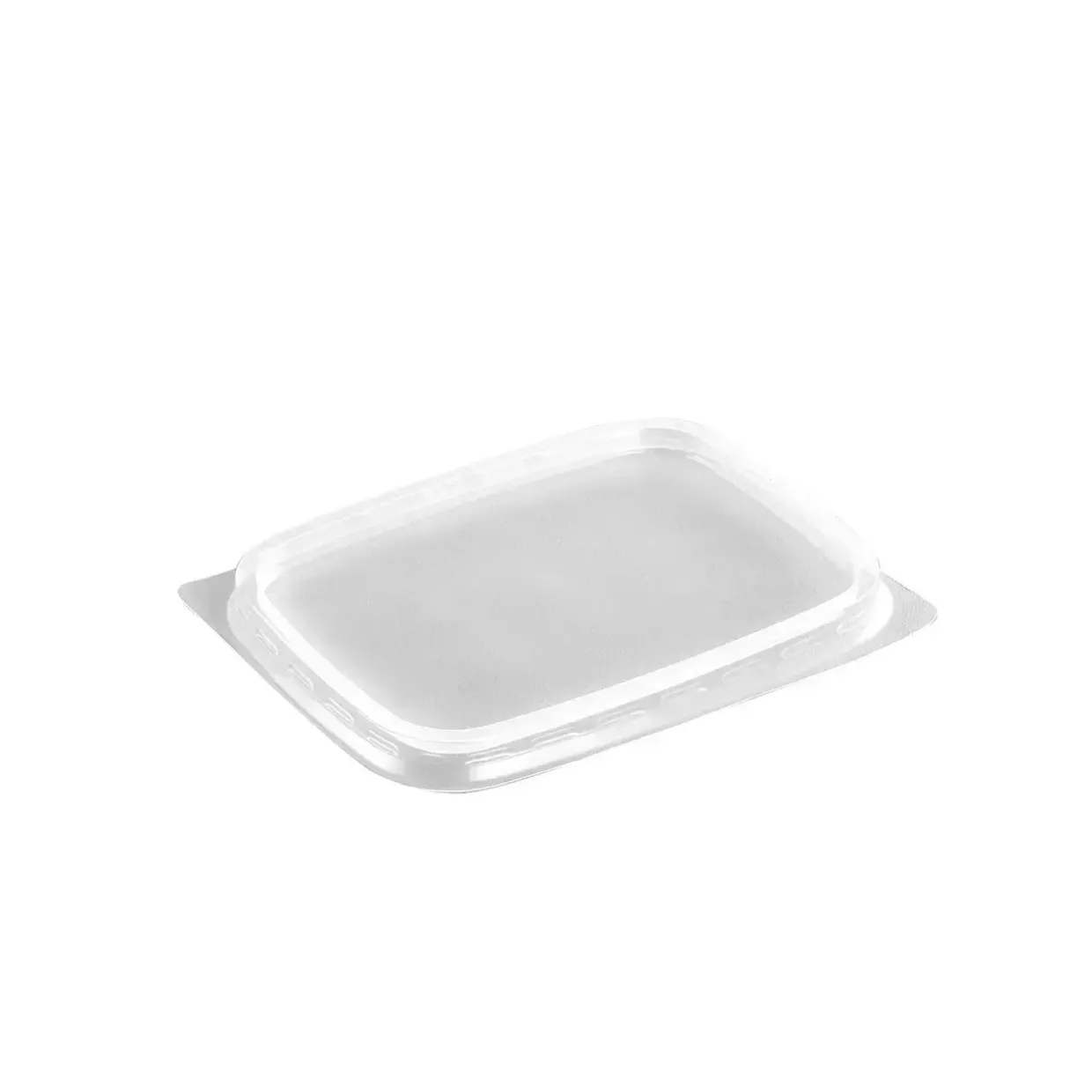 Låg til plastbakke mini 65 PP klar 108x82mm 20x50 stk per kar