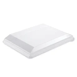 Låg til plastbakke, Plus Pack Zen, 325x250x36mm - RPET klar - 60stk/pkt - 2 pakker