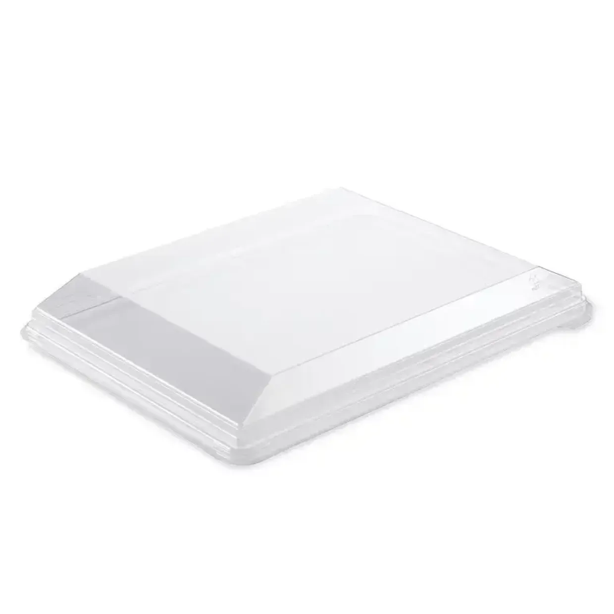 Låg til plastbakke, Plus Pack Zen, 325x250x36mm - RPET klar - 60stk/pkt - 2 pakker