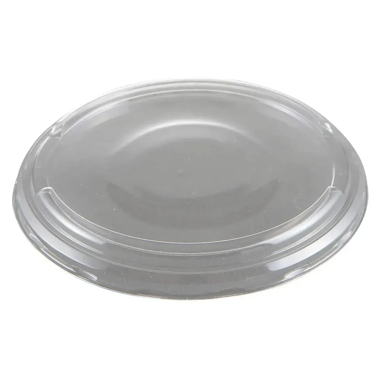 Låg til plastbakke rund klar Ø127x12mm Apet 684stk
