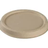 Låg til portionsbæger Abena Cater-Line Ø8,1cm natur sukkerrør - 2000 stk
