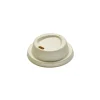 Låg t/kaffebæger 8oz brun bagasse 1000stk/kar Ø80mm