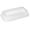 Låg Vistopac 217x129x34 mm APET Klar til 228x140 mm bakker - 2 pk x 250 stk/krt