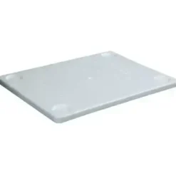 Låg 40x30x2.5 cm EPS Hvid til termokasse 11 ltr 40x30x14 cm