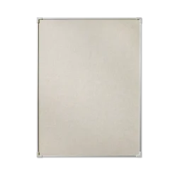 Lille opslagstavle Lintex Boarder 45 x 60 cm - Naturstof med aluramme