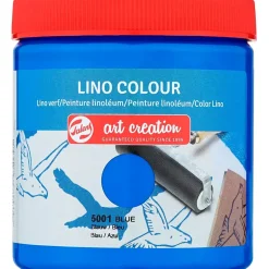 Linoleumssværte, blå, 250 ml/ 1 ds.