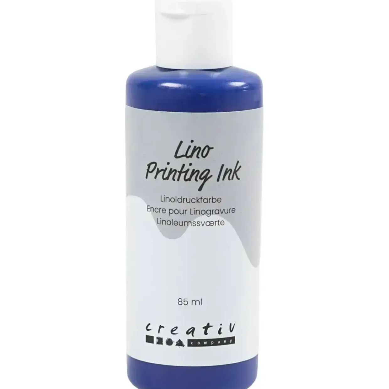 Linoleumssværte, blå, 85 ml - 1 stk