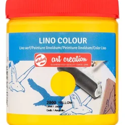 Linoleumssværte, gul, 250 ml/ 1 ds.
