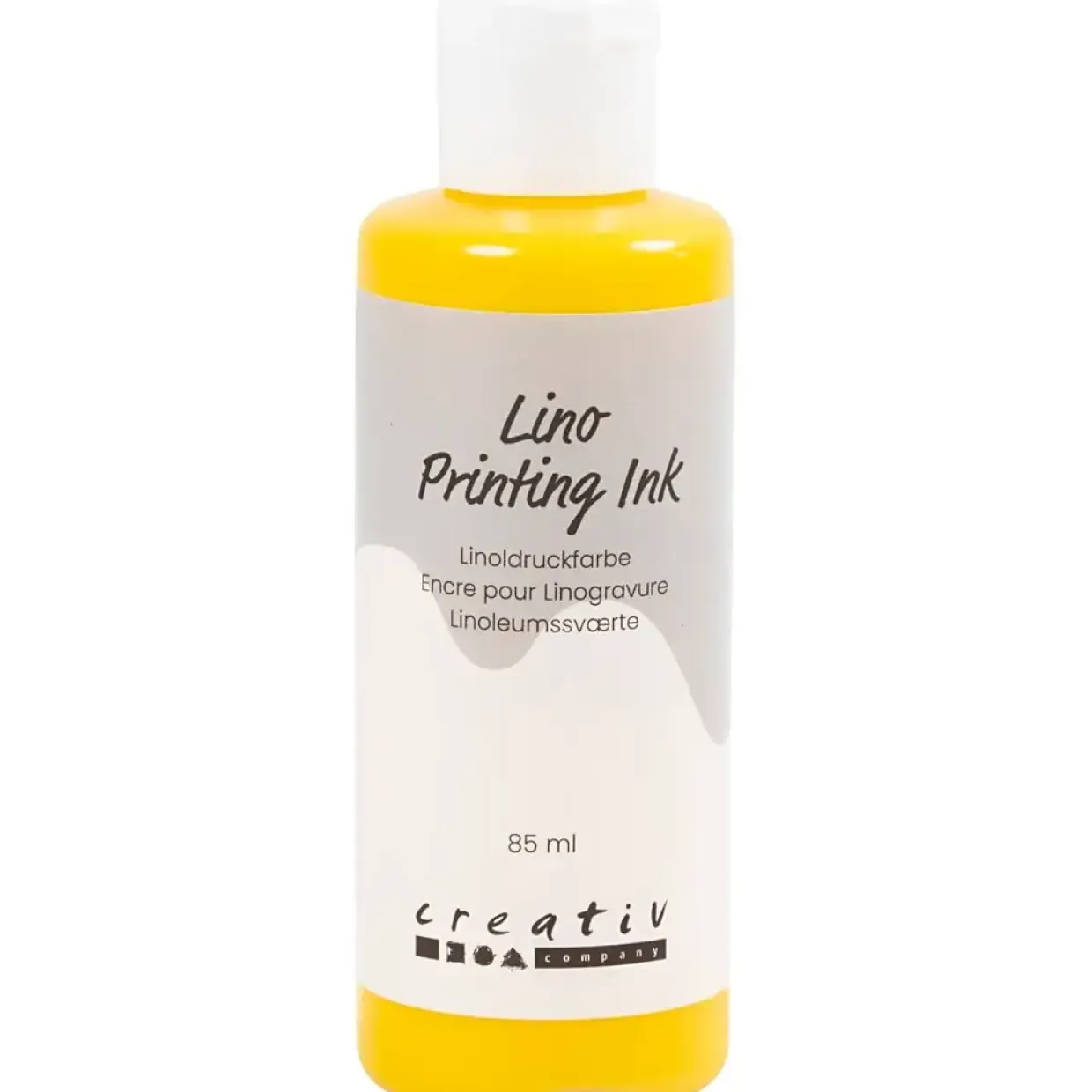 Linoleumssværte, gul, 85 ml - 1 stk