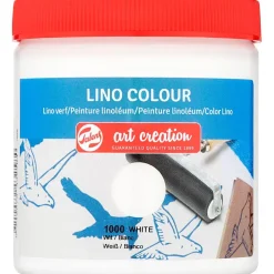 Linoleumssværte, hvid, 250 ml/ 1 ds.