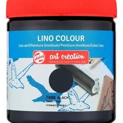 Linoleumssværte, sort, 250 ml/ 1 ds.