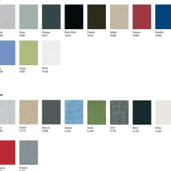 Lintex Boarder stof opslagstavle 100 x 120 cm med aluramme - FLERE FARVER