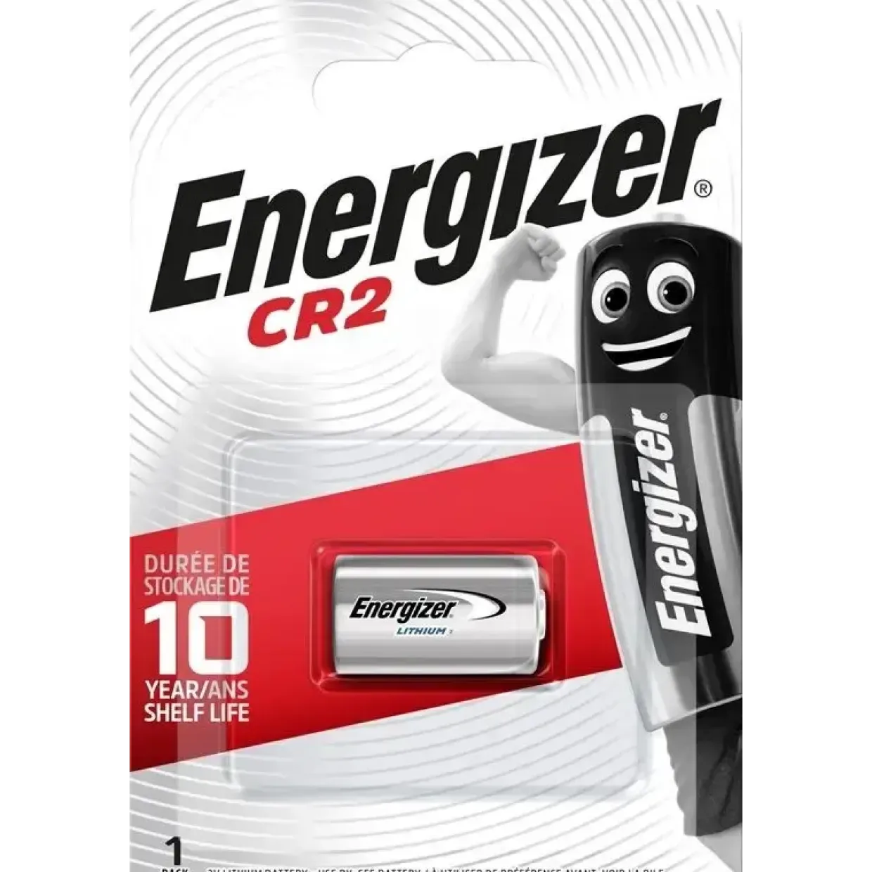 Lithium Batteri Energizer Photo CR2 3V - Køb minimum 6 stk.