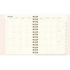Livsstilskalender - Life Planner Delicate Flowers - 190x216mm - Spiral - 2027 - Mayland - 93121727