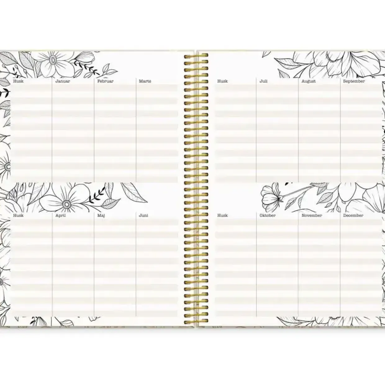 Livsstilskalender - Life Planner Dream & Do - 169x234mm - 2027 - Mayland - 27226600